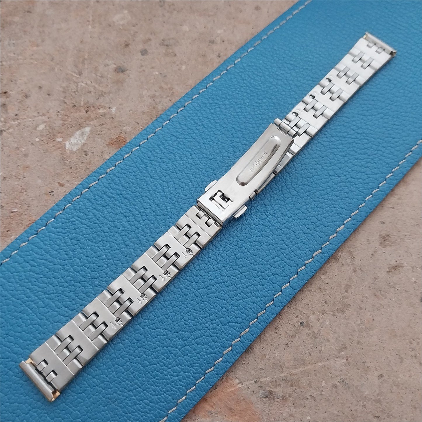 14mm Speidel Hirsch Gold-Tone Ladies Vintage Watch Band