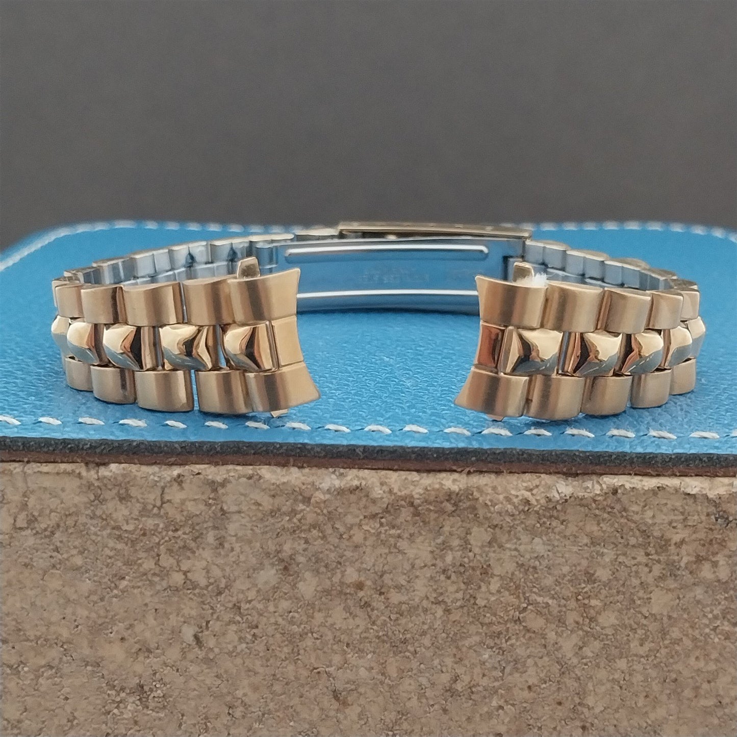 13mm Speidel Hirsch Gold-Tone Ladies Vintage Watch Band