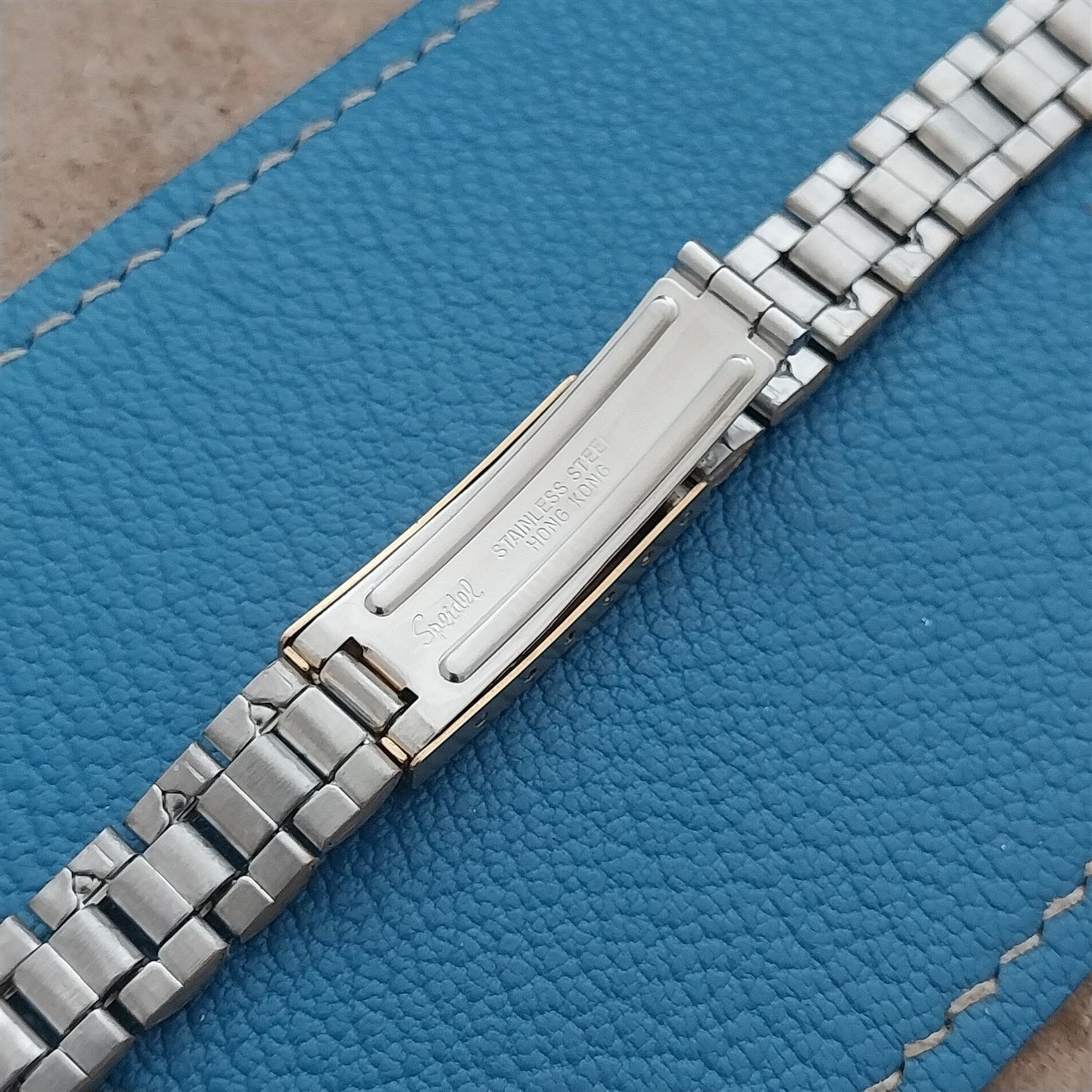 13mm Speidel Hirsch Gold-Tone Ladies Vintage Watch Band