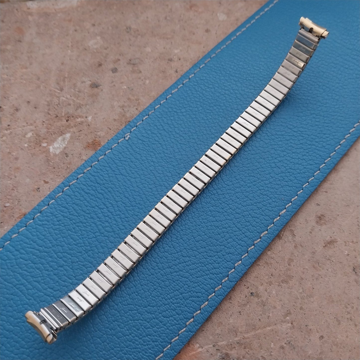 Speidel Hirsch Gold Tone 10mm 11mm 12mm Twistoflex Expansion Watch Band