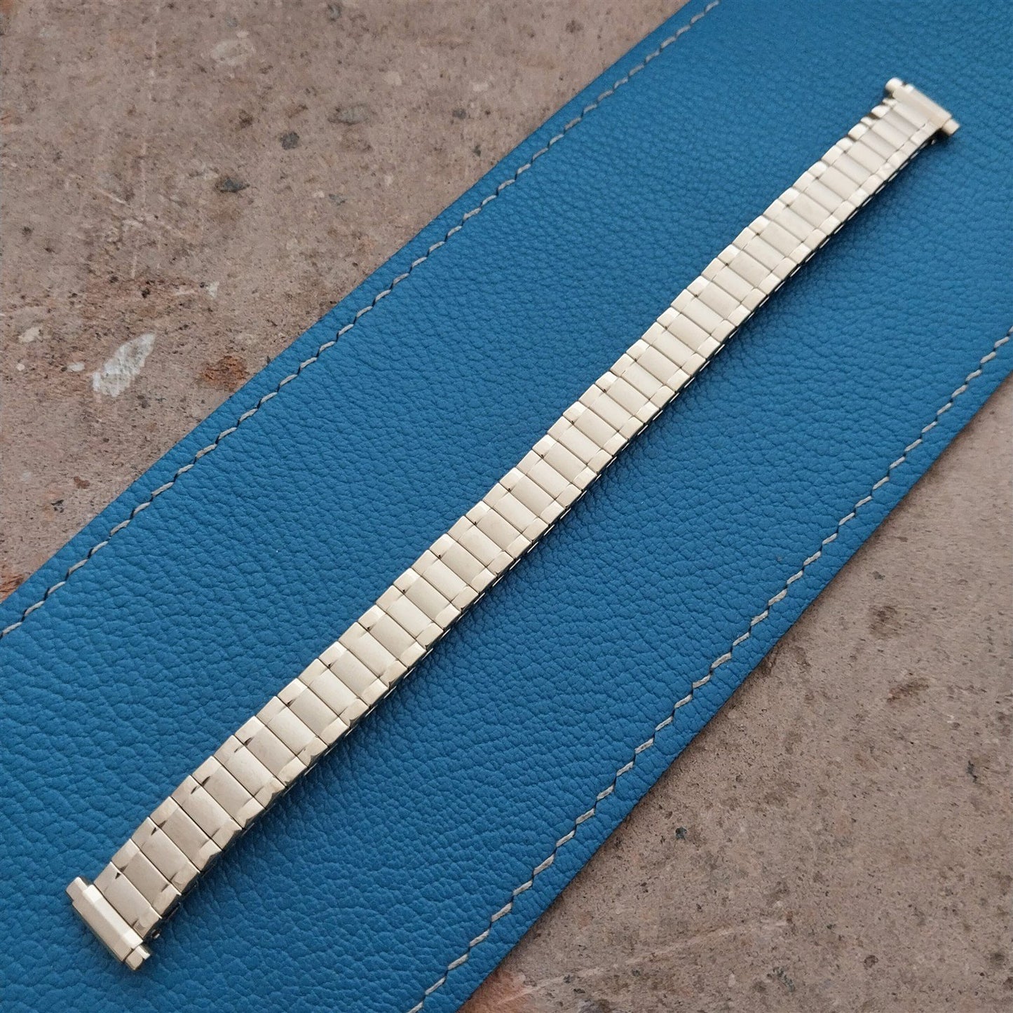 Speidel Hirsch Gold Tone 10mm 11mm 12mm Twistoflex Expansion Watch Band
