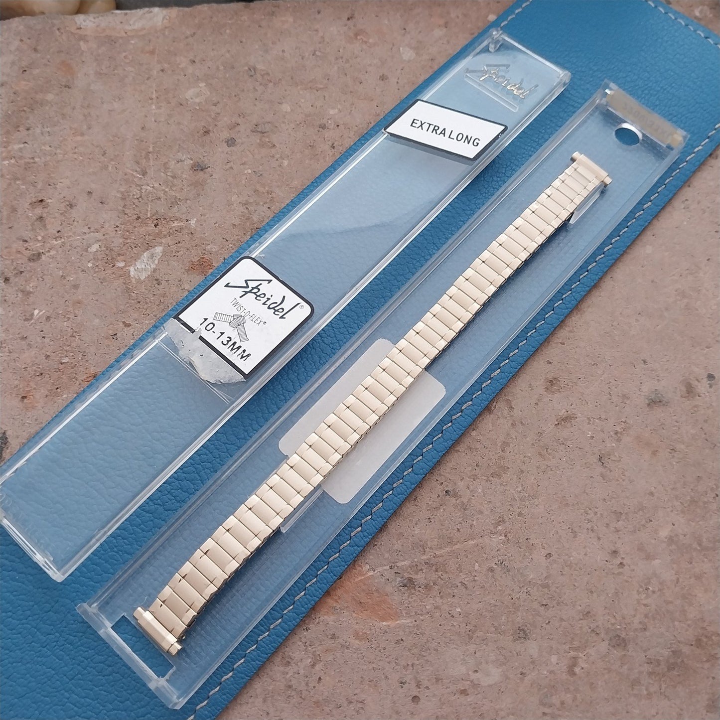Speidel Hirsch Gold Tone 10mm 11mm 12mm Twistoflex Expansion Watch Band