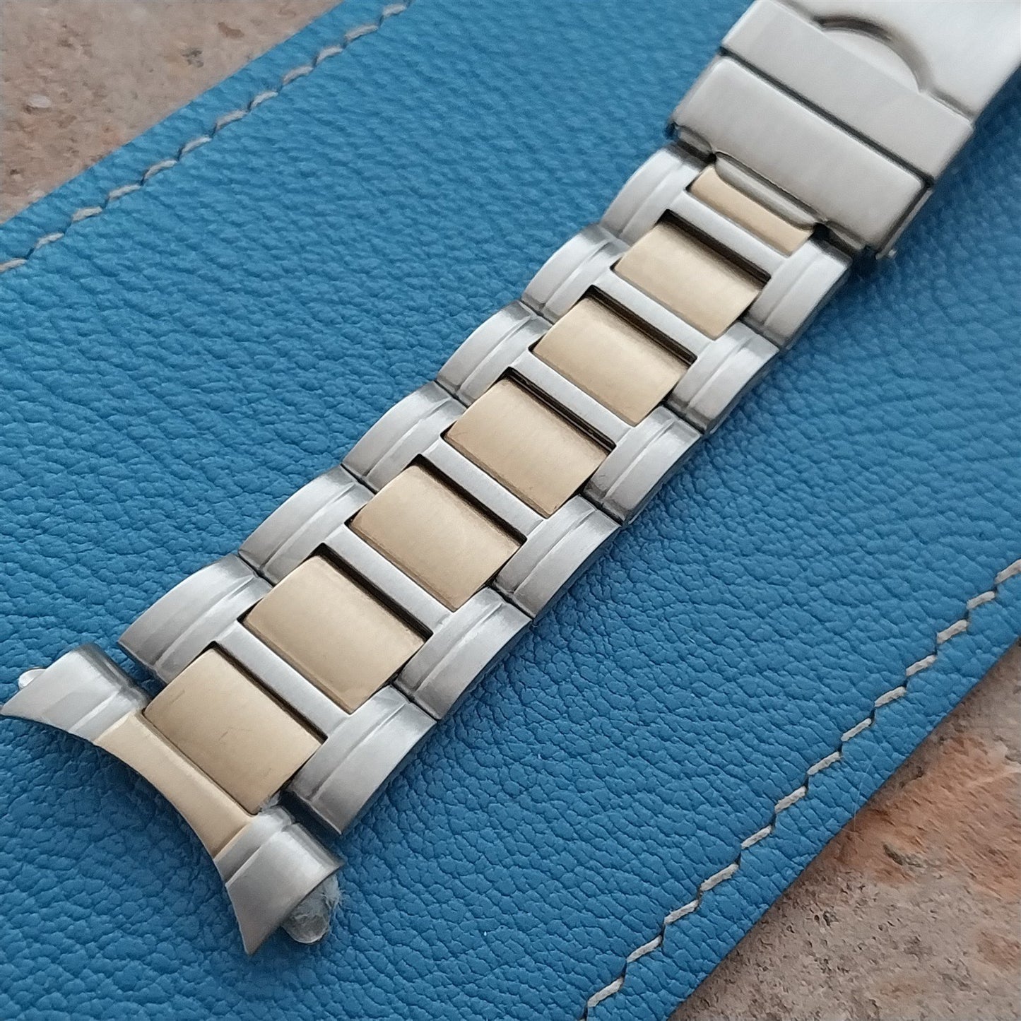 1990s Vintage Speidel Stainless 22mm Unused Classic Watch Band