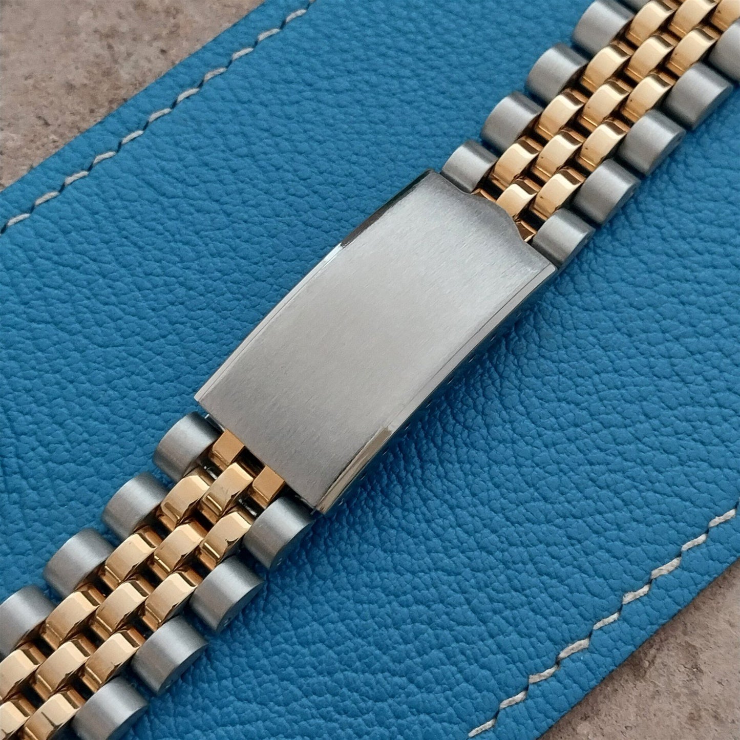 20mm Speidel Stainless Steel & Gold Tone Jubilee Unused Watch Band