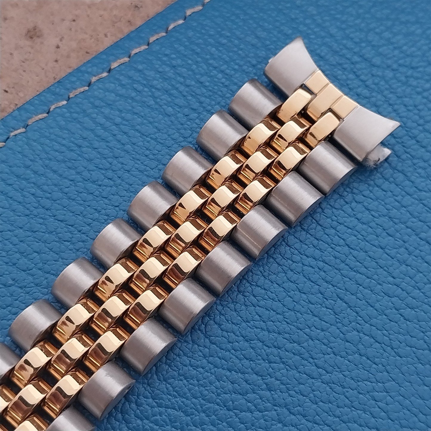 20mm Speidel Stainless Steel & Gold Tone Jubilee Unused Watch Band