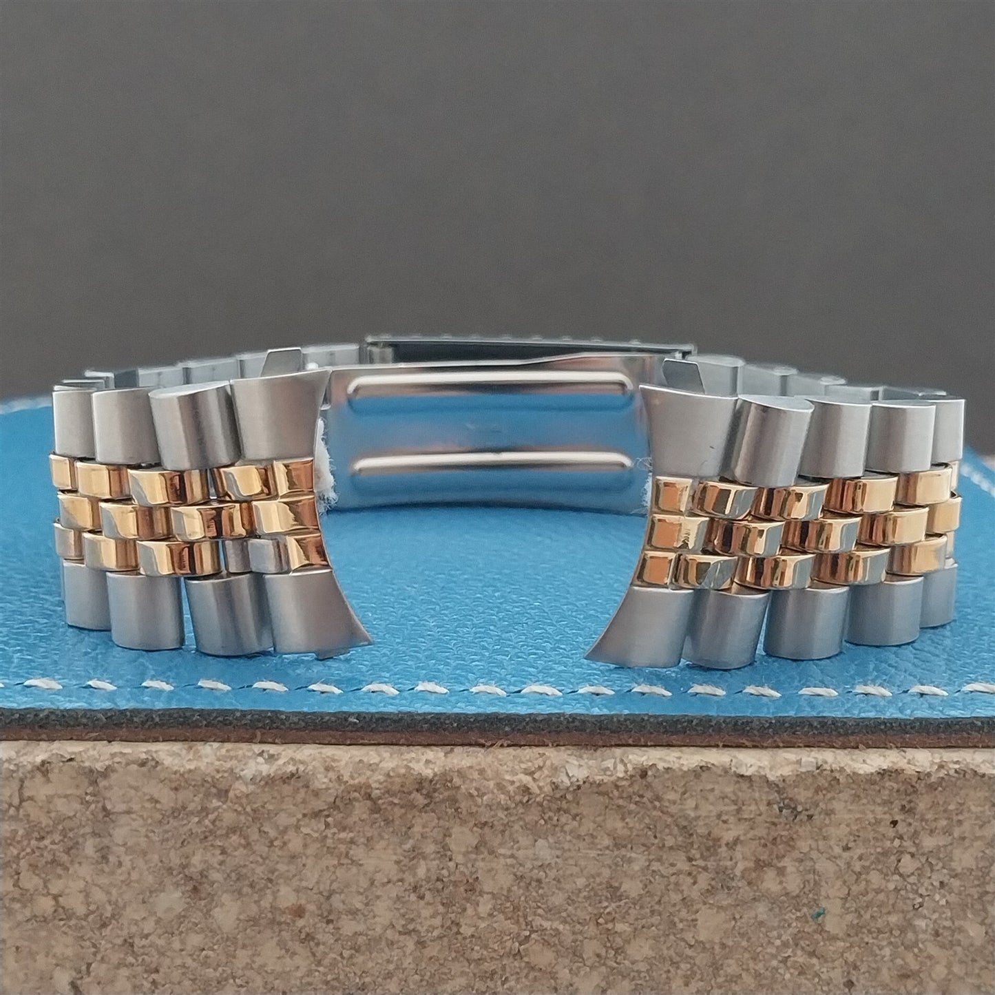 20mm Speidel Stainless Steel & Gold Tone Jubilee Unused Watch Band