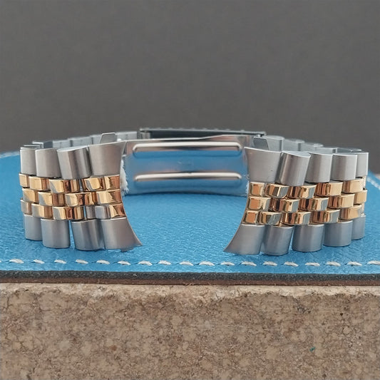 20mm Speidel Stainless Steel & Gold Tone Jubilee Unused Watch Band