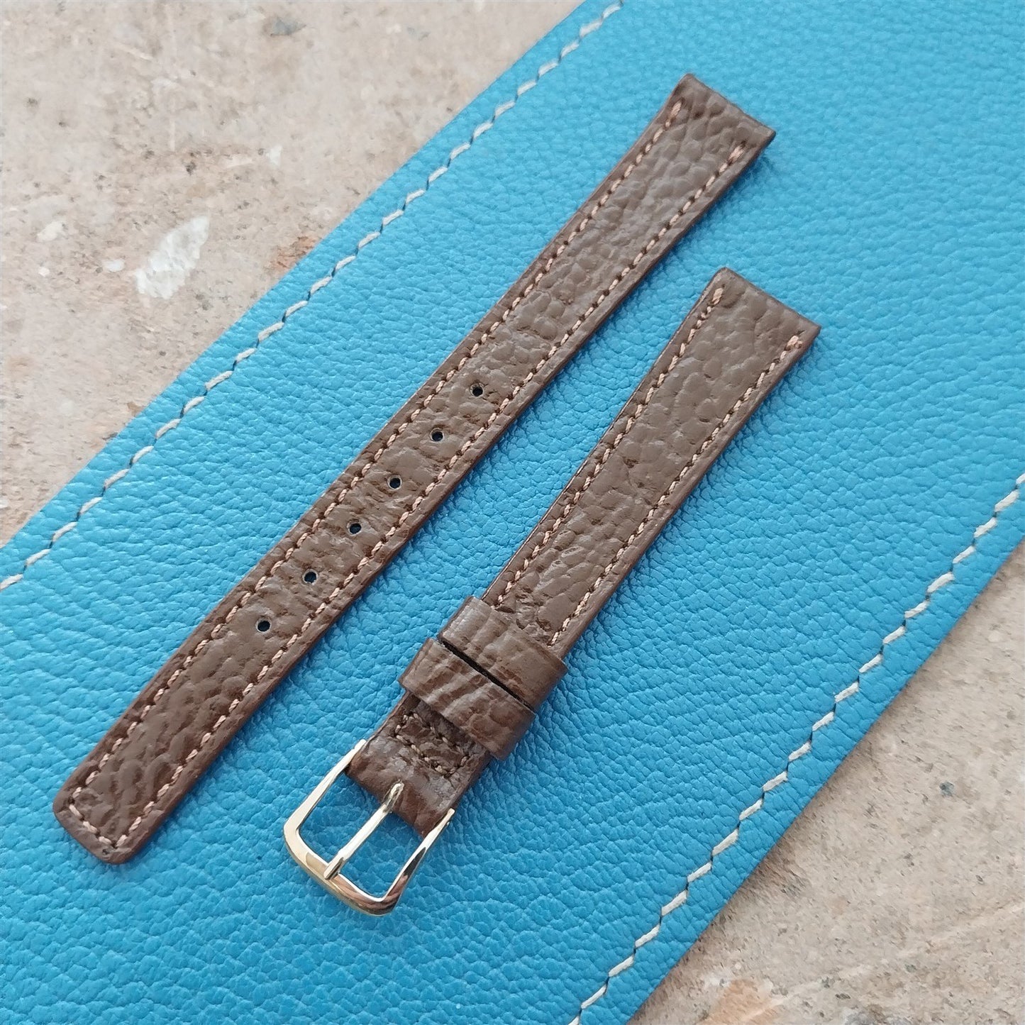 12mm Hamilton Ladies NOS Vintage Antelope Watch Strap & GF Buckle