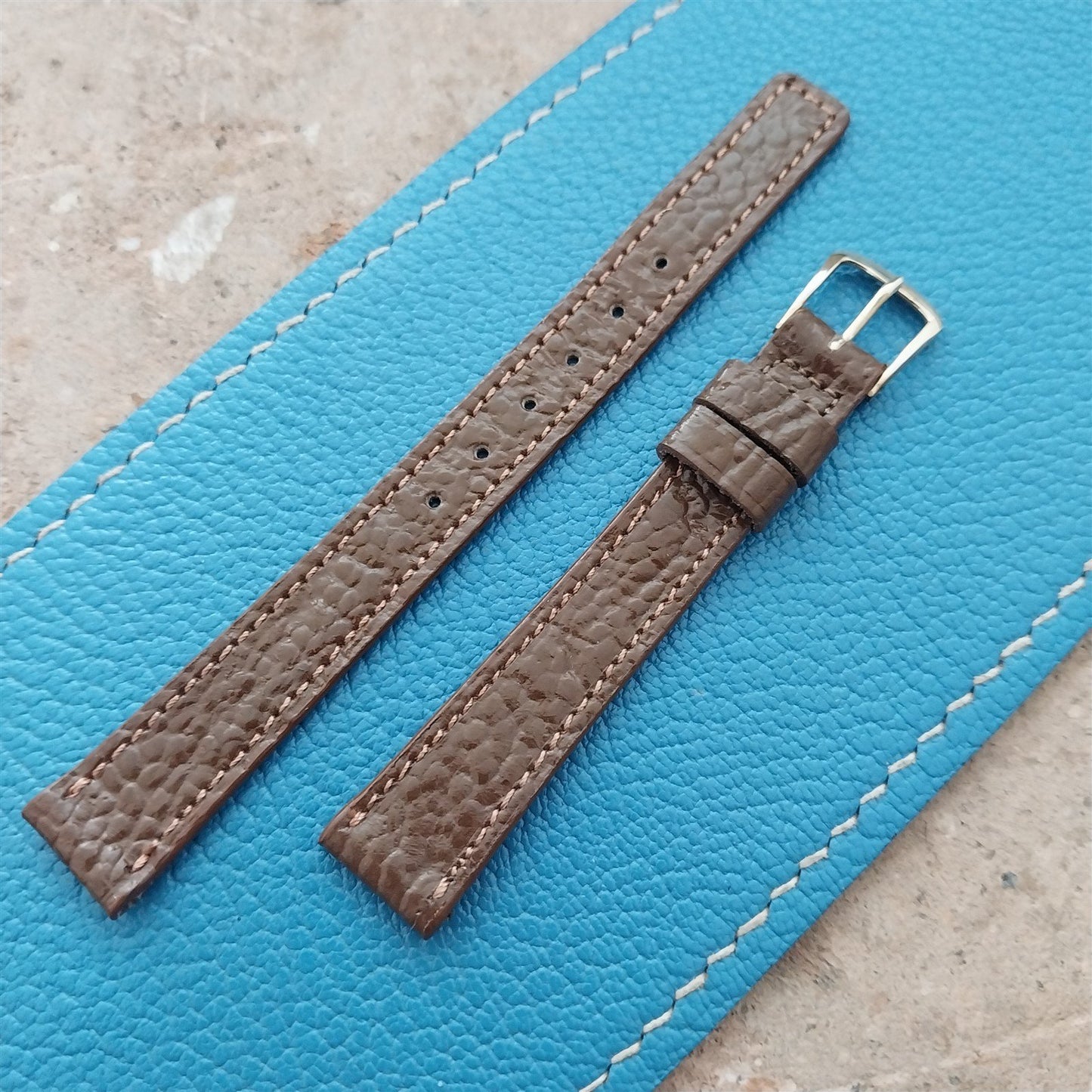 12mm Hamilton Ladies NOS Vintage Antelope Watch Strap & GF Buckle