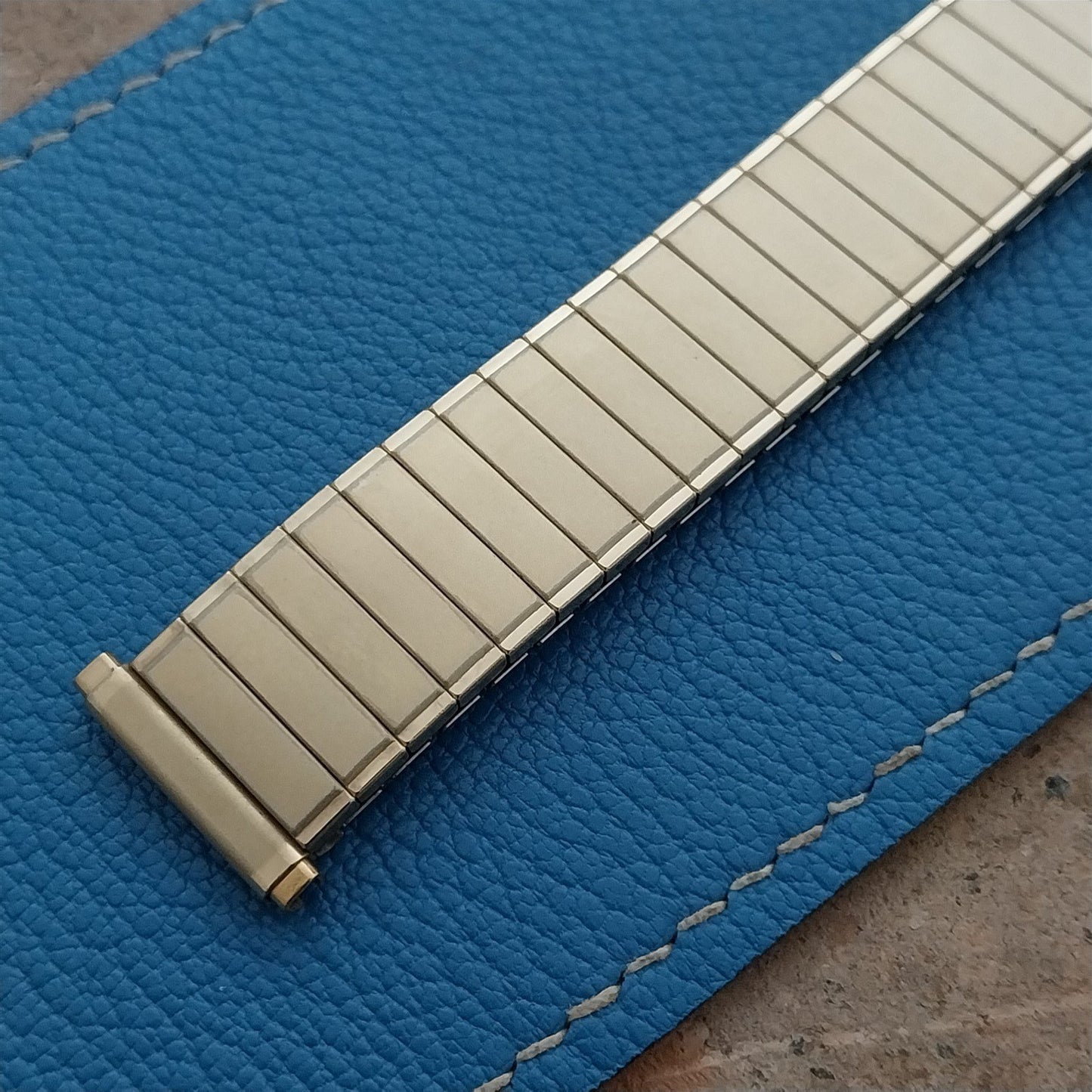 1970s Vintage 19mm 18mm 16m Yellow Gold RGP Speidel Expansion Unused Watch Band