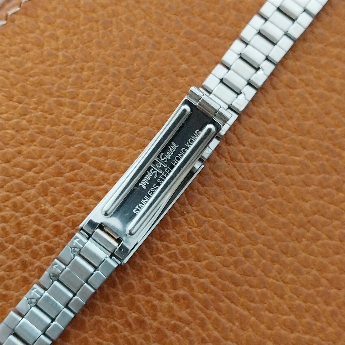 13mm Speidel Hirsch Stainless & Gold-Tone President Ladies Vintage Watch Band