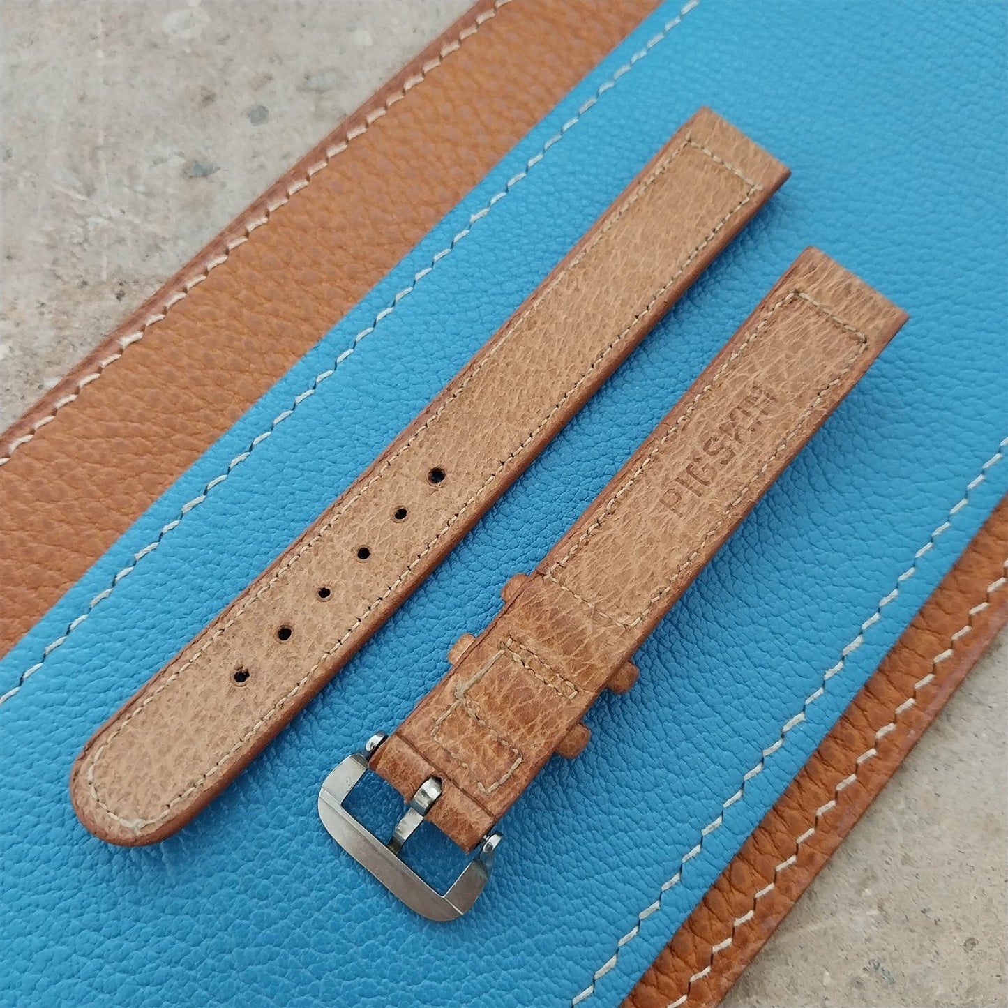 1940s Vintage 14mm Pigskin Unused Classic Watch Band