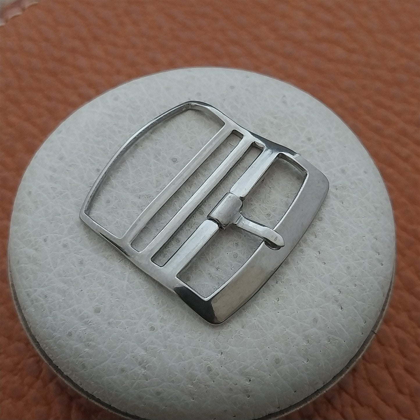 20mm Eulit Stainless Steel Buckle for Single-Pass Watch Straps