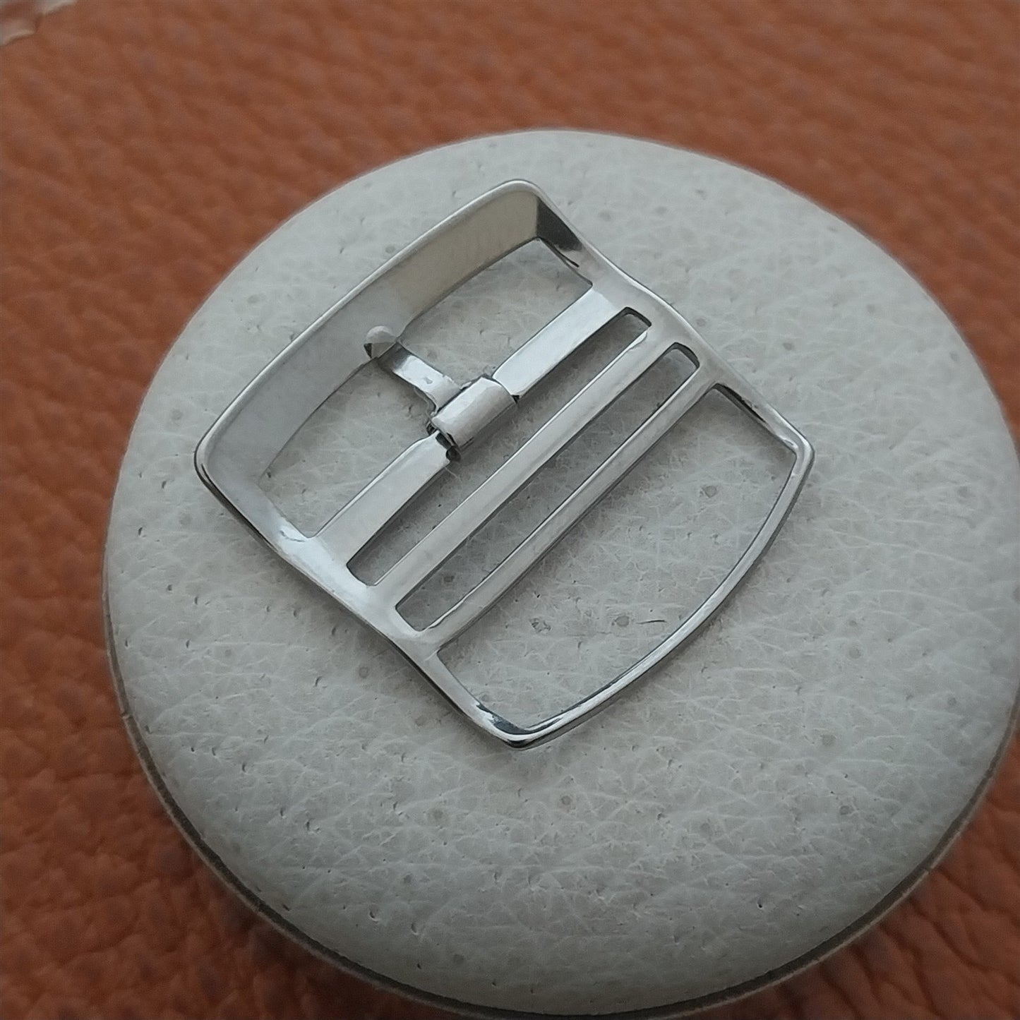 20mm Eulit Stainless Steel Buckle for Single-Pass Watch Straps