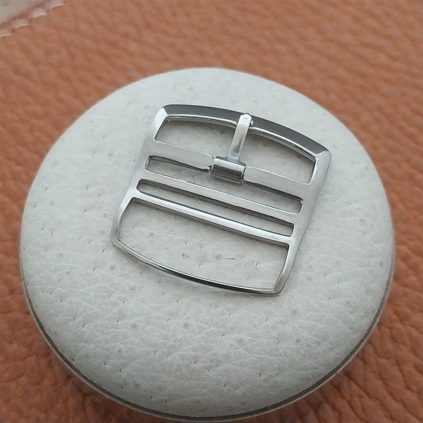 20mm Eulit Stainless Steel Buckle for Single-Pass Watch Straps