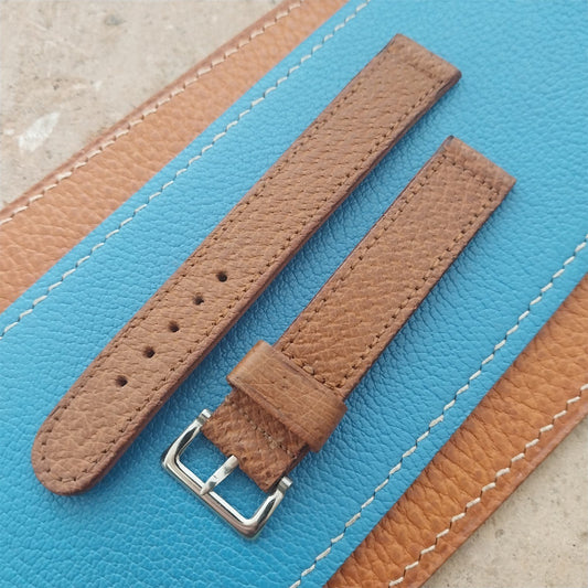 16mm Pigskin 1940s-1950s Vintage Watch Strap & Premium Stainless Buckle