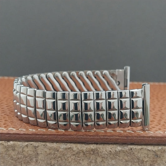 Mel Foster Stainless Steel Expansion Short 1950s Vintage Watch Band