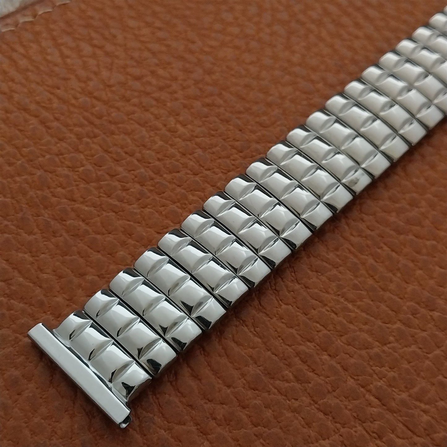 Mel Foster Stainless Steel Expansion Short 1950s Vintage Watch Band