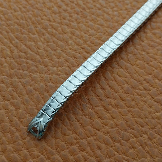Vintage Speidel Ladies Classic Stretch Unused Stainless Cocktail Watch Band