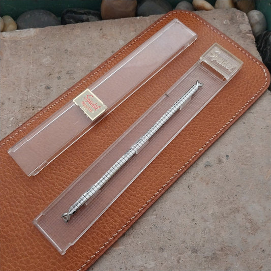 Vintage Speidel Ladies Classic Stretch Unused Stainless Cocktail Watch Band