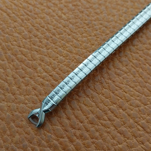 Vintage Speidel Ladies Classic Stretch Unused Stainless Cocktail Watch Band