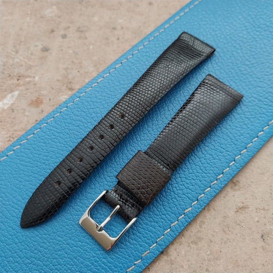 Vintage 18.5mm Downing Lizard NOS Classic Tapered Watch Strap