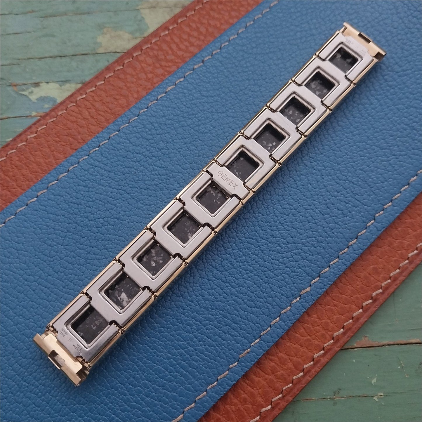 Vintage 5/8" Gold-Fill Gemex Monte Carlo Unused Classic 1950s NOS Watch Band
