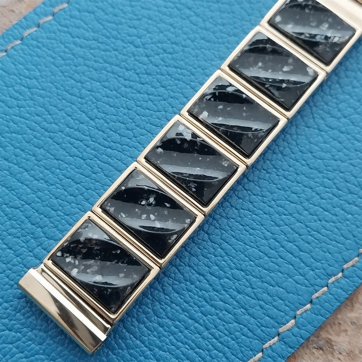 Vintage 5/8" Gold-Fill Gemex Monte Carlo Unused Classic 1950s NOS Watch Band