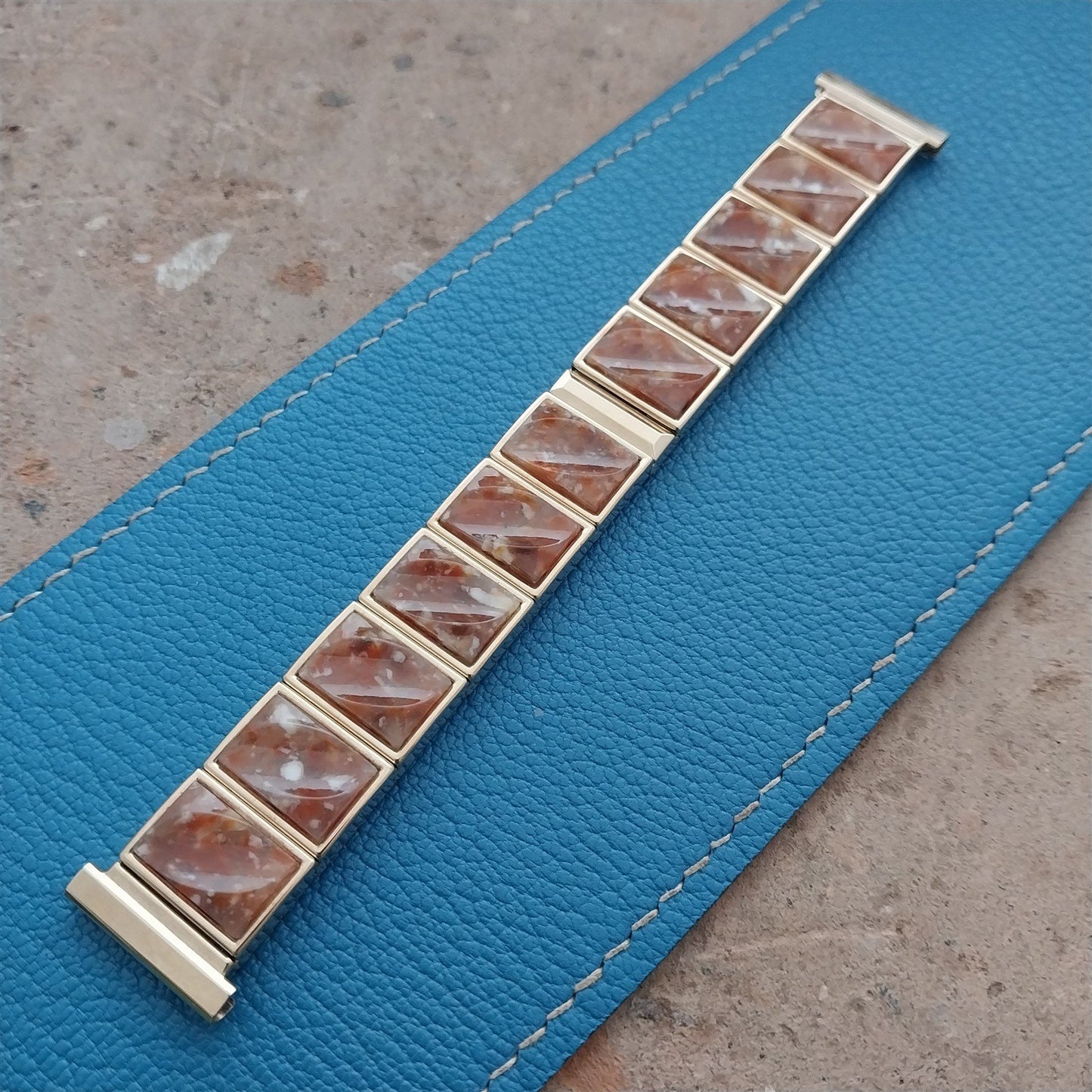 Vintage 19mm 18mm 16mm 12K Gold-Filled Gemex Monte Carlo Unused 1950s Watch Band