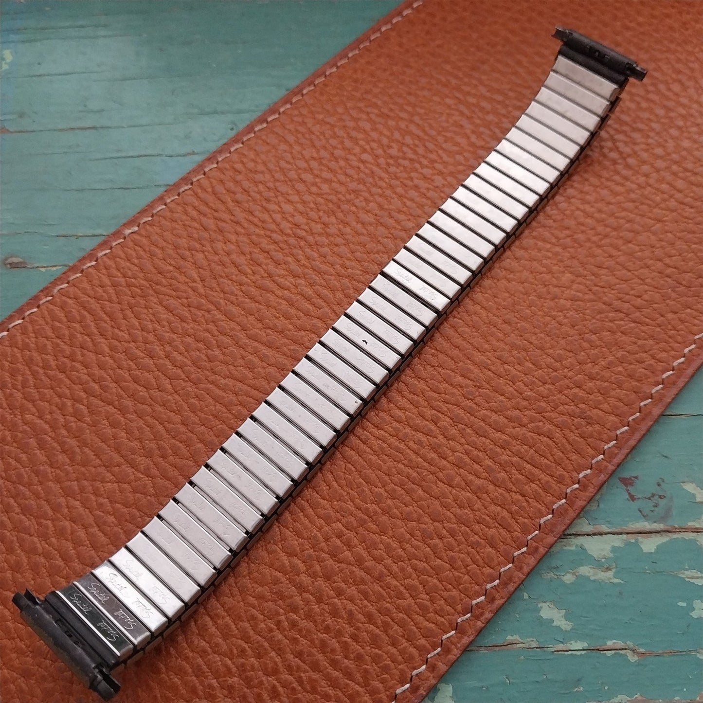 16mm 18mm 20mm Speidel Snakeskin Enameled Classic Stretch Vintage Watch Band