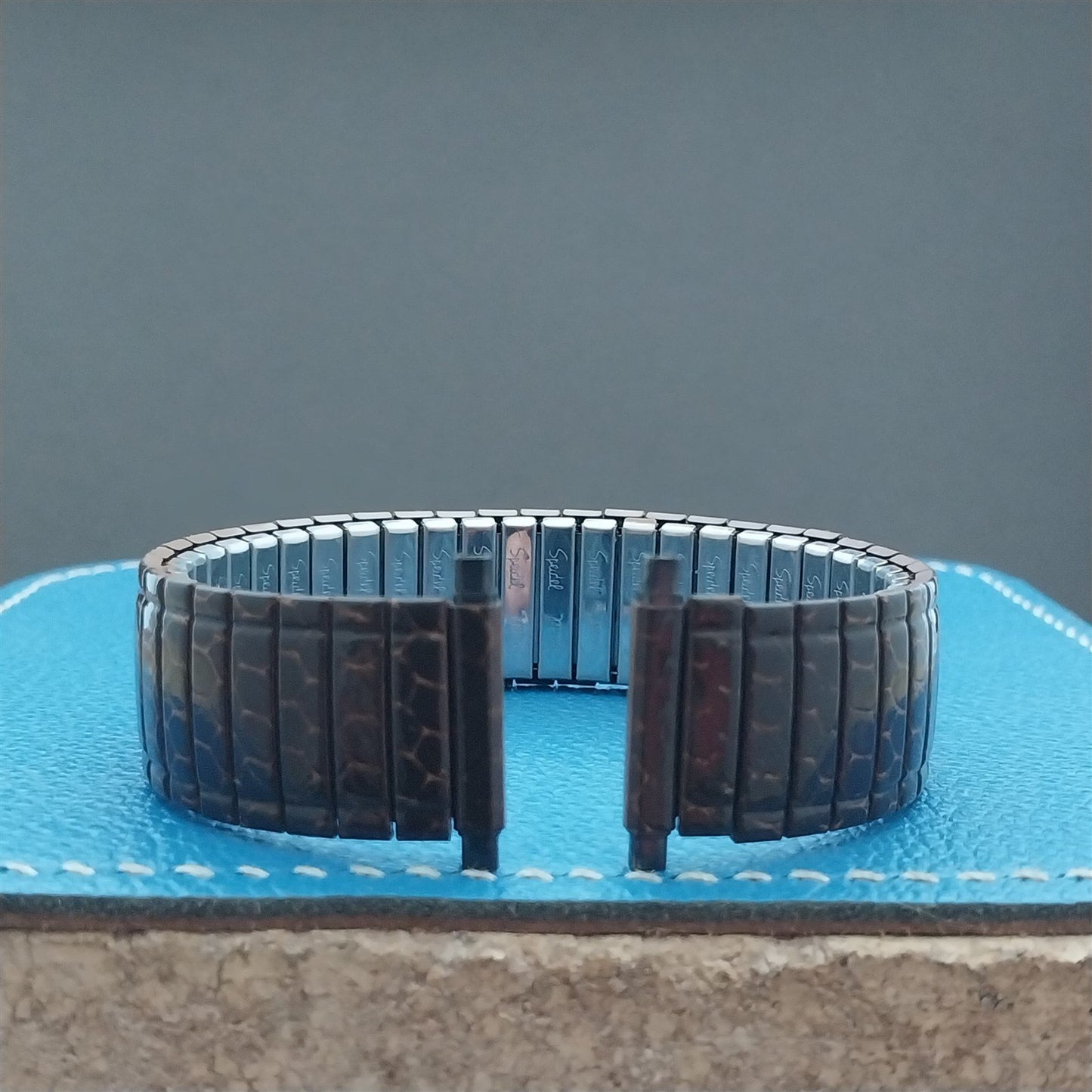 16mm 18mm 20mm Speidel Snakeskin Enameled Classic Stretch Vintage Watch Band