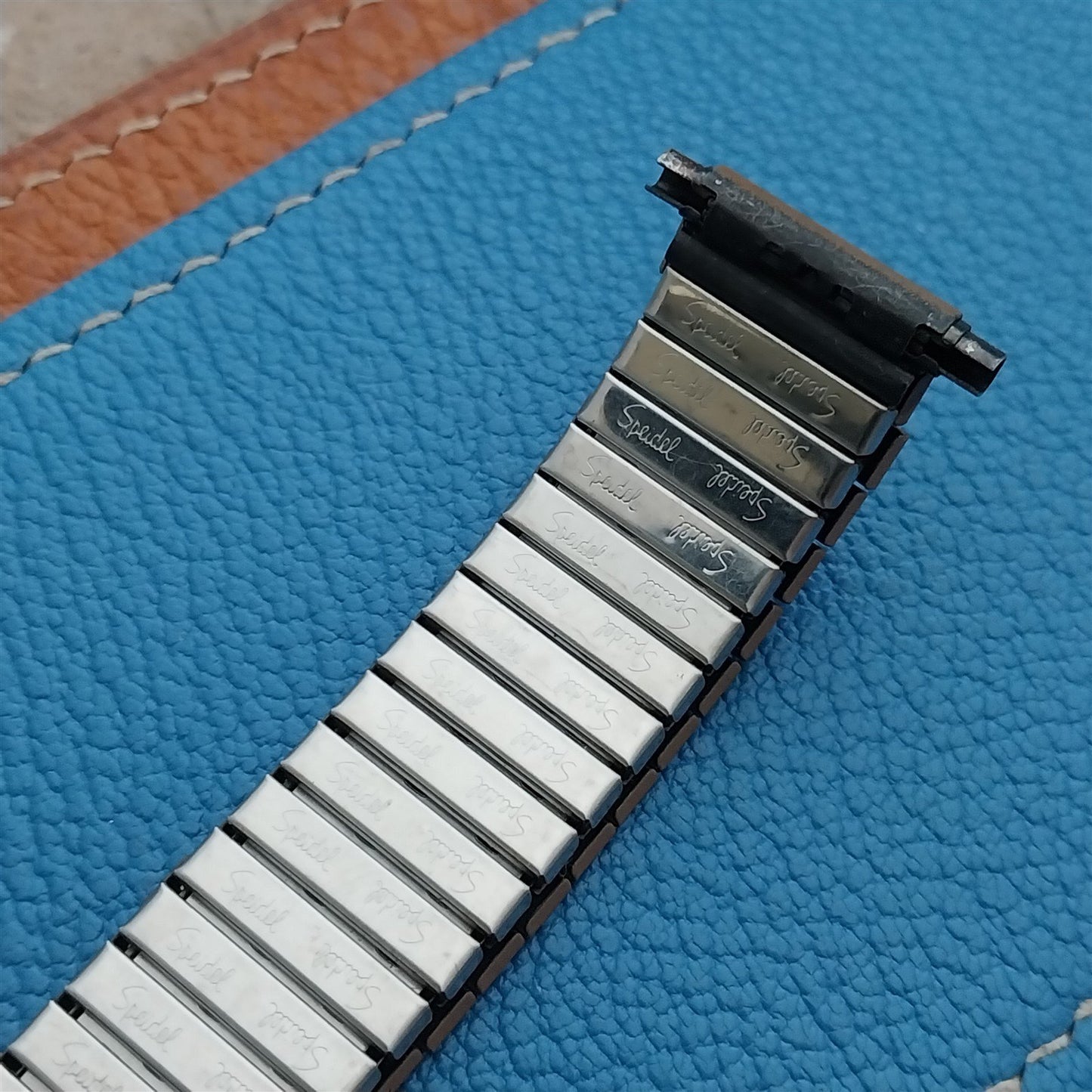 16mm 18mm 20mm Speidel Snakeskin Enameled Classic Stretch Vintage Watch Band