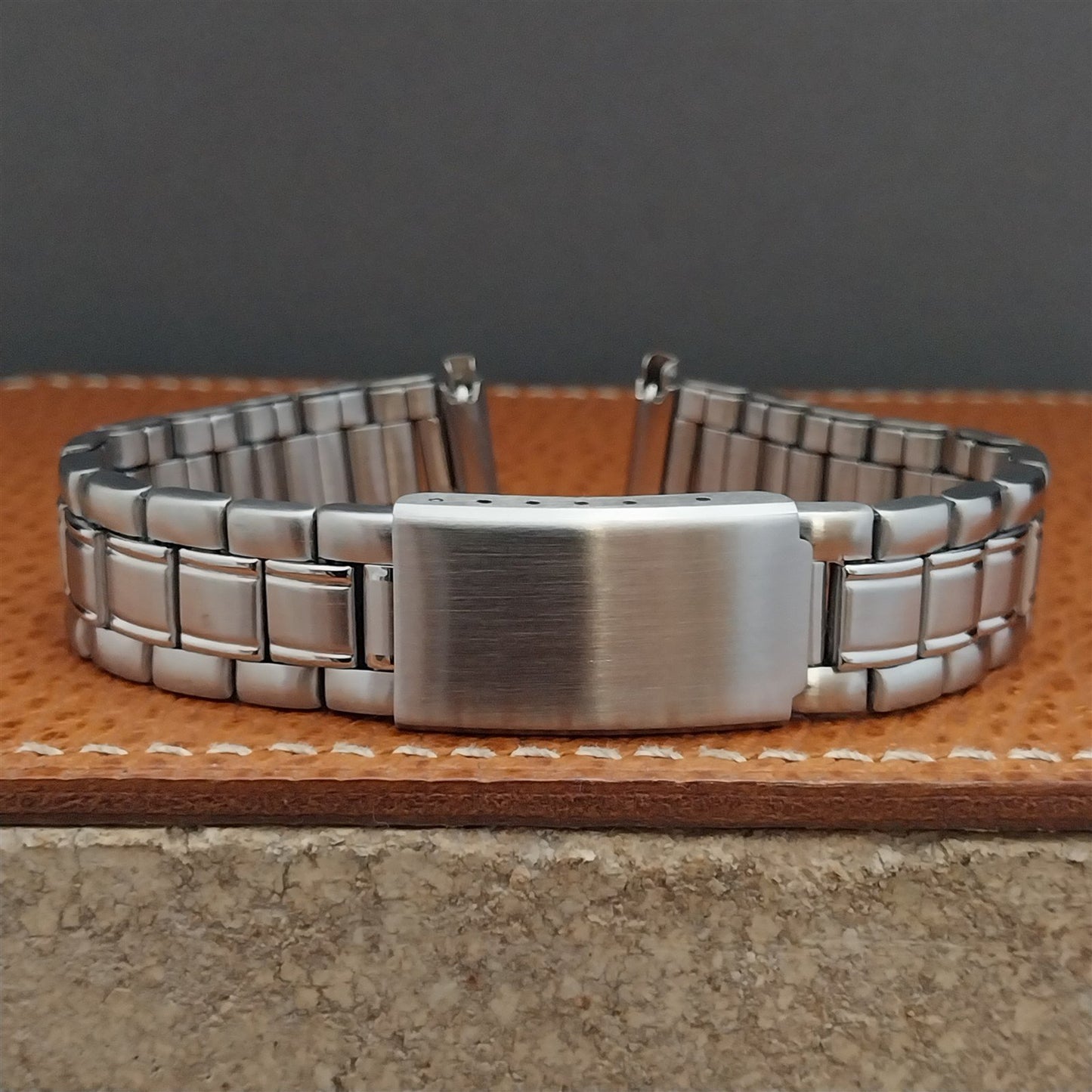12mm 14mm 16mm Ladies Speidel Hirsch Stainless Steel Vintage Watch Band