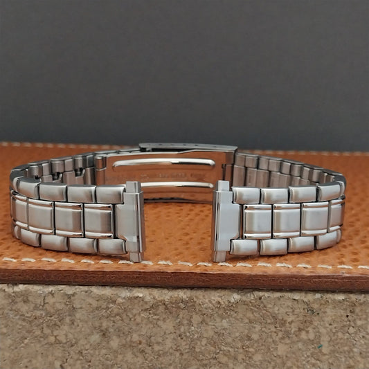 12mm 14mm 16mm Ladies Speidel Hirsch Stainless Steel Vintage Watch Band