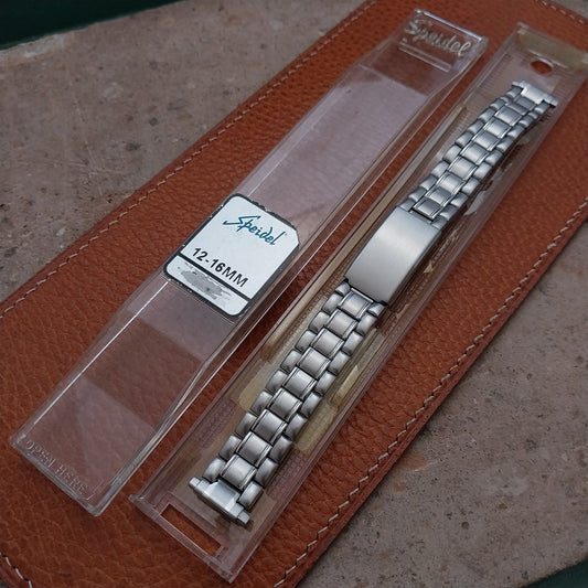 12mm 14mm 16mm Ladies Speidel Hirsch Stainless Steel Vintage Watch Band