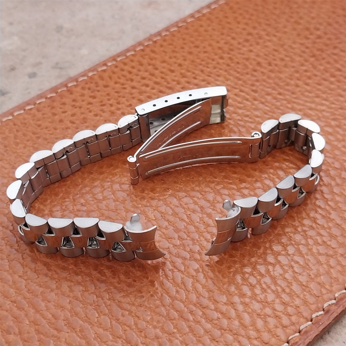 13mm Stainless Steel President Speidel Hirsch Ladies Watch Band