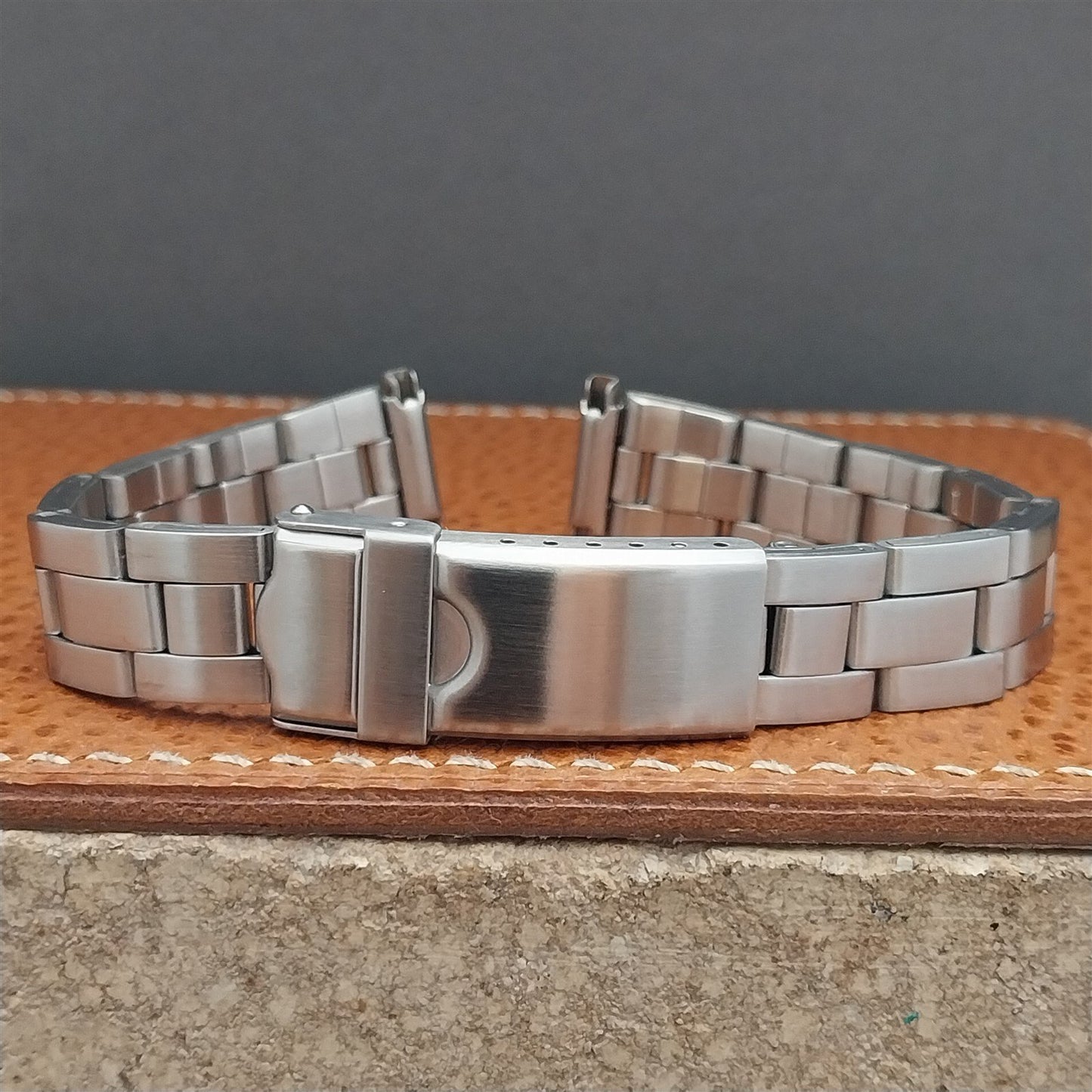 12mm 14mm 16mm Ladies Speidel Hirsch Stainless Steel Vintage Watch Band