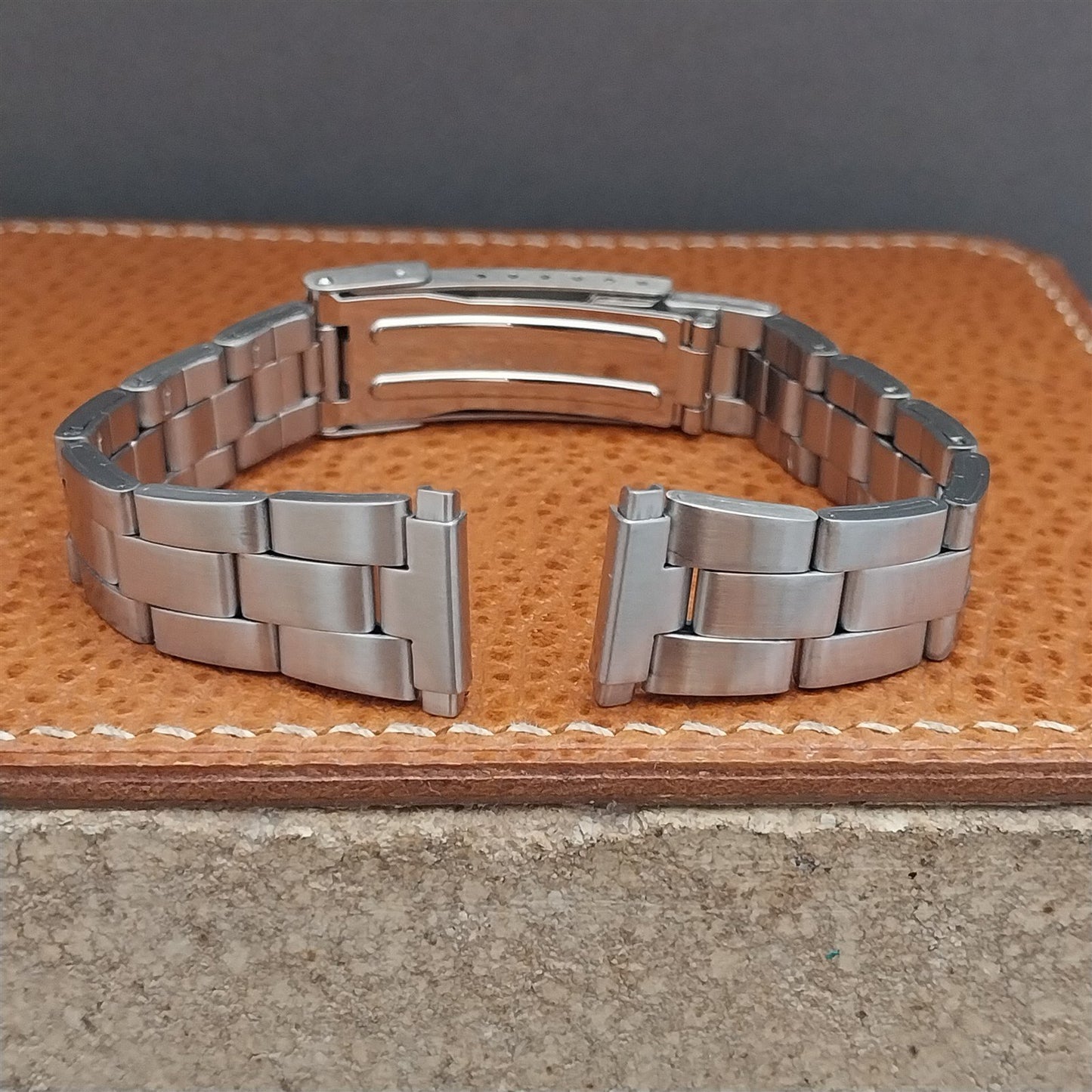 12mm 14mm 16mm Ladies Speidel Hirsch Stainless Steel Vintage Watch Band