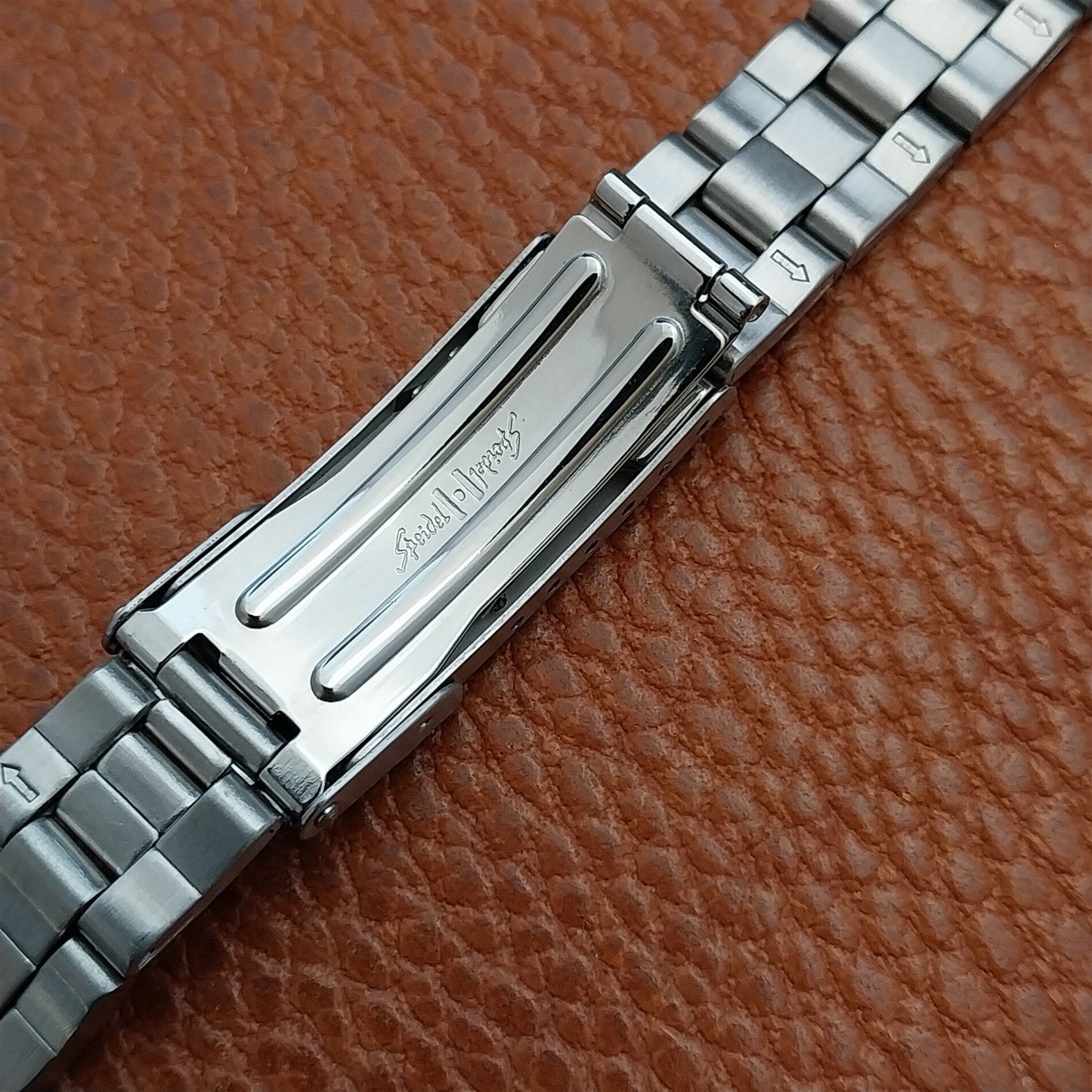 12mm 14mm 16mm Ladies Speidel Hirsch Stainless Steel Vintage Watch Band