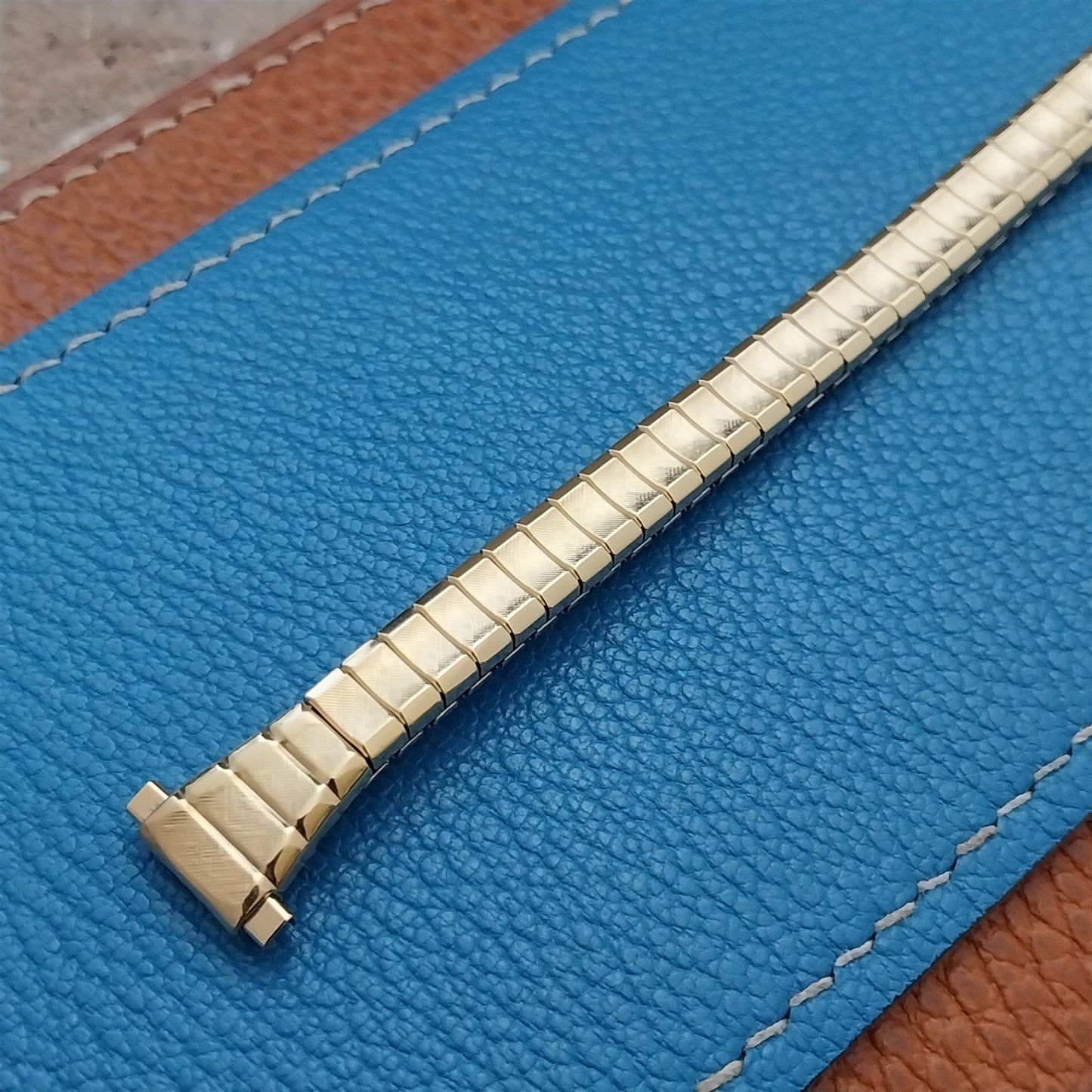Vintage 10mm 12mm 13mm Ladies Speidel Gold Tone Unused Watch Band
