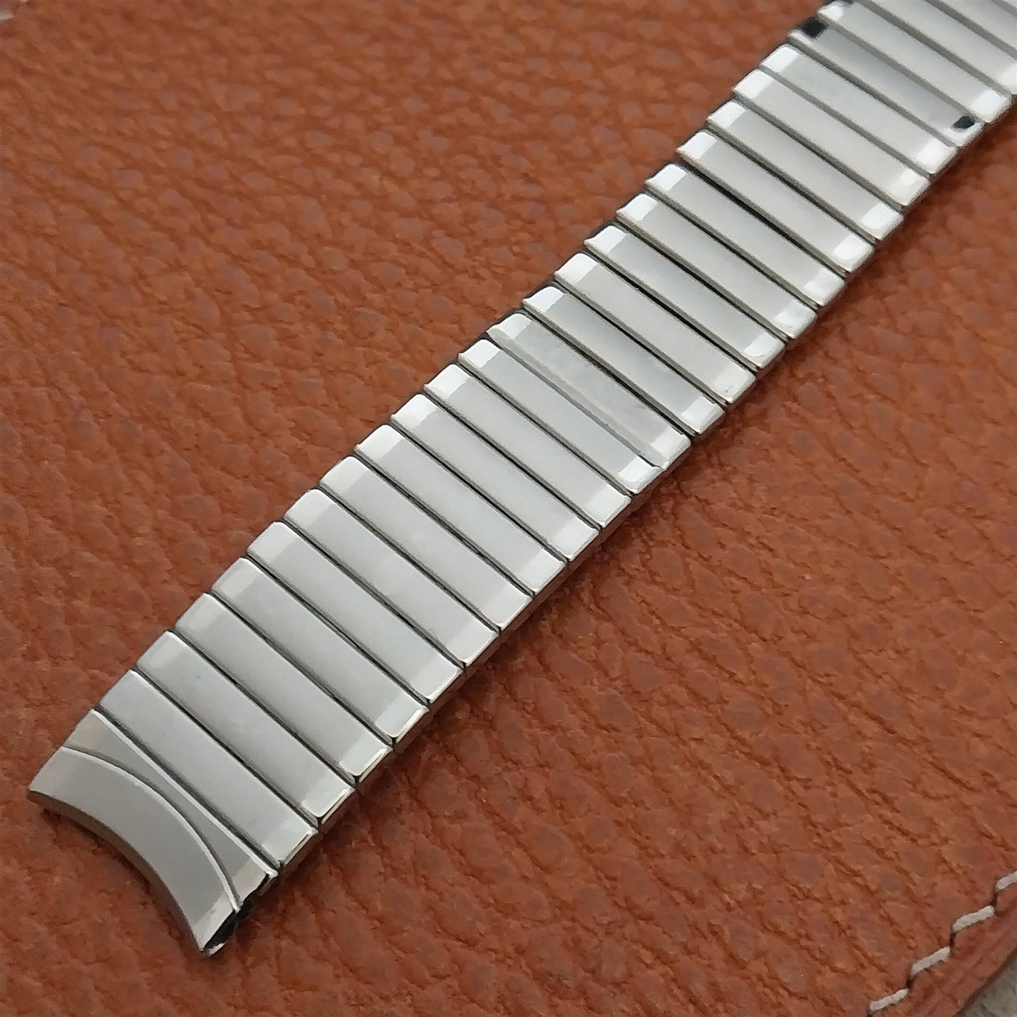 5/8" JB Champion Stainless Steel Expansion Unused 1950s Vintage Watch Band