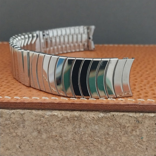 5/8" JB Champion Stainless Steel Expansion Unused 1960s Vintage Watch Band