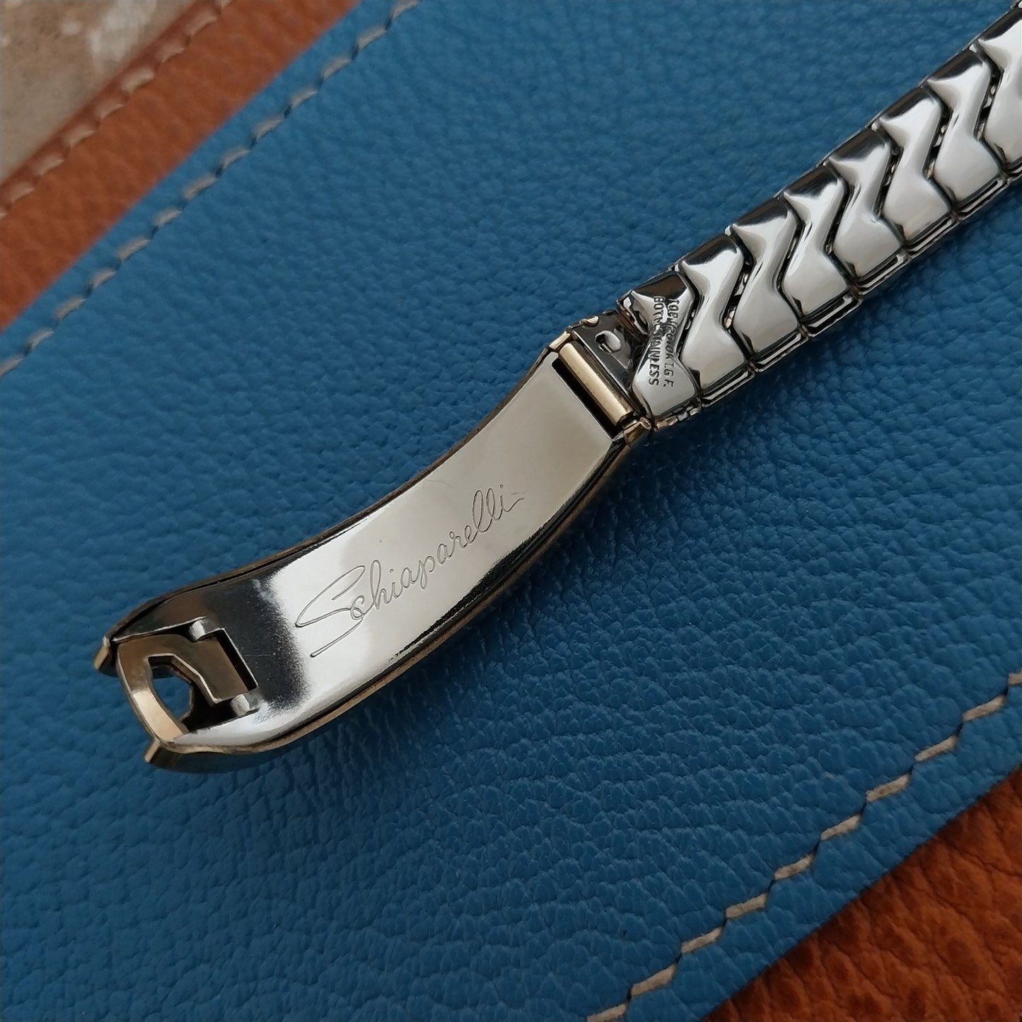 Gold-Filled Elsa Schiaparelli Kreisler Unused Vintage Cocktail Watch Band