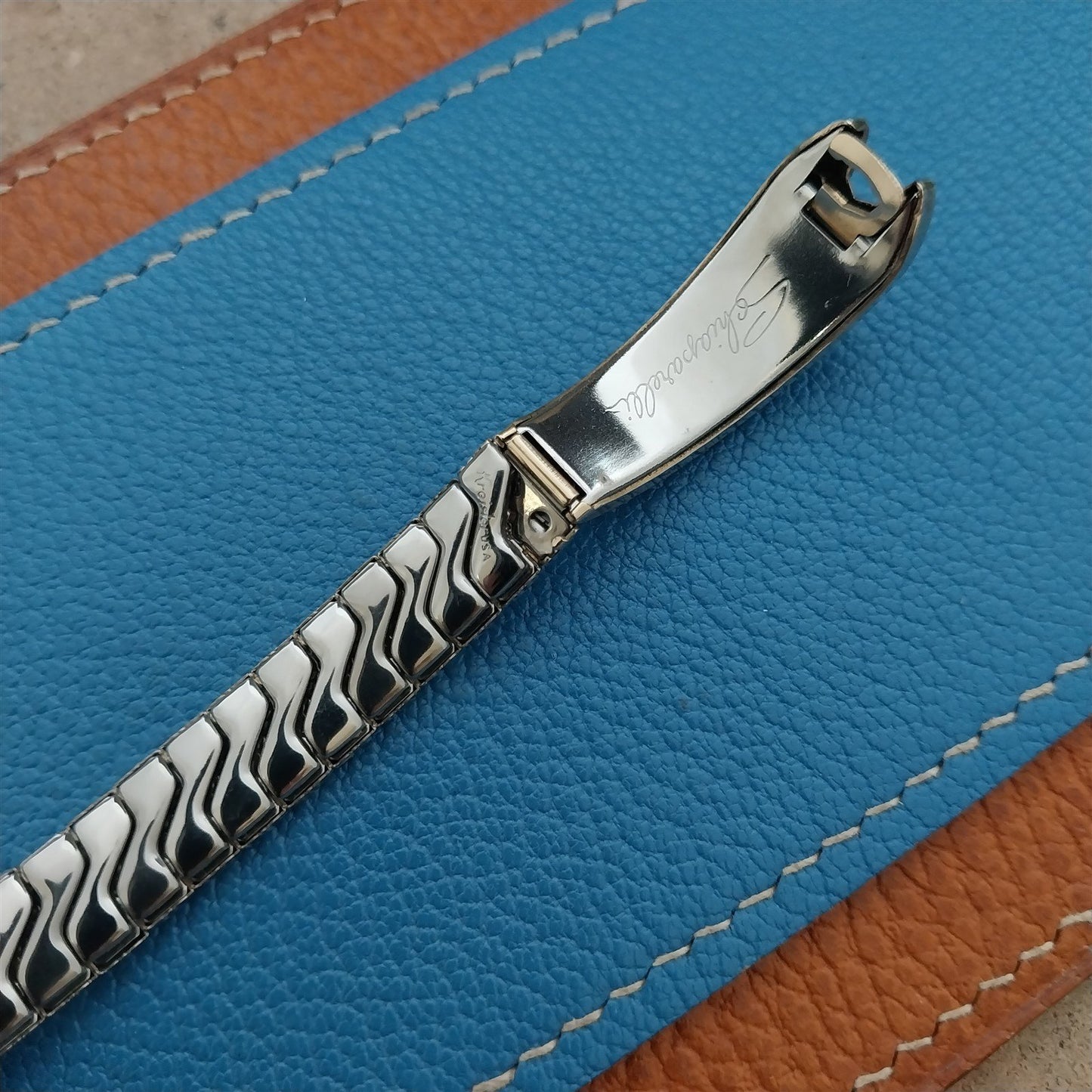 Gold-Filled Elsa Schiaparelli Kreisler Unused Vintage Cocktail Watch Band