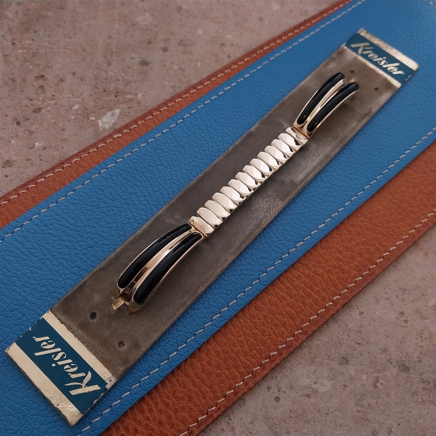 Gold-Filled Elsa Schiaparelli Kreisler Unused Vintage Cocktail Watch Band