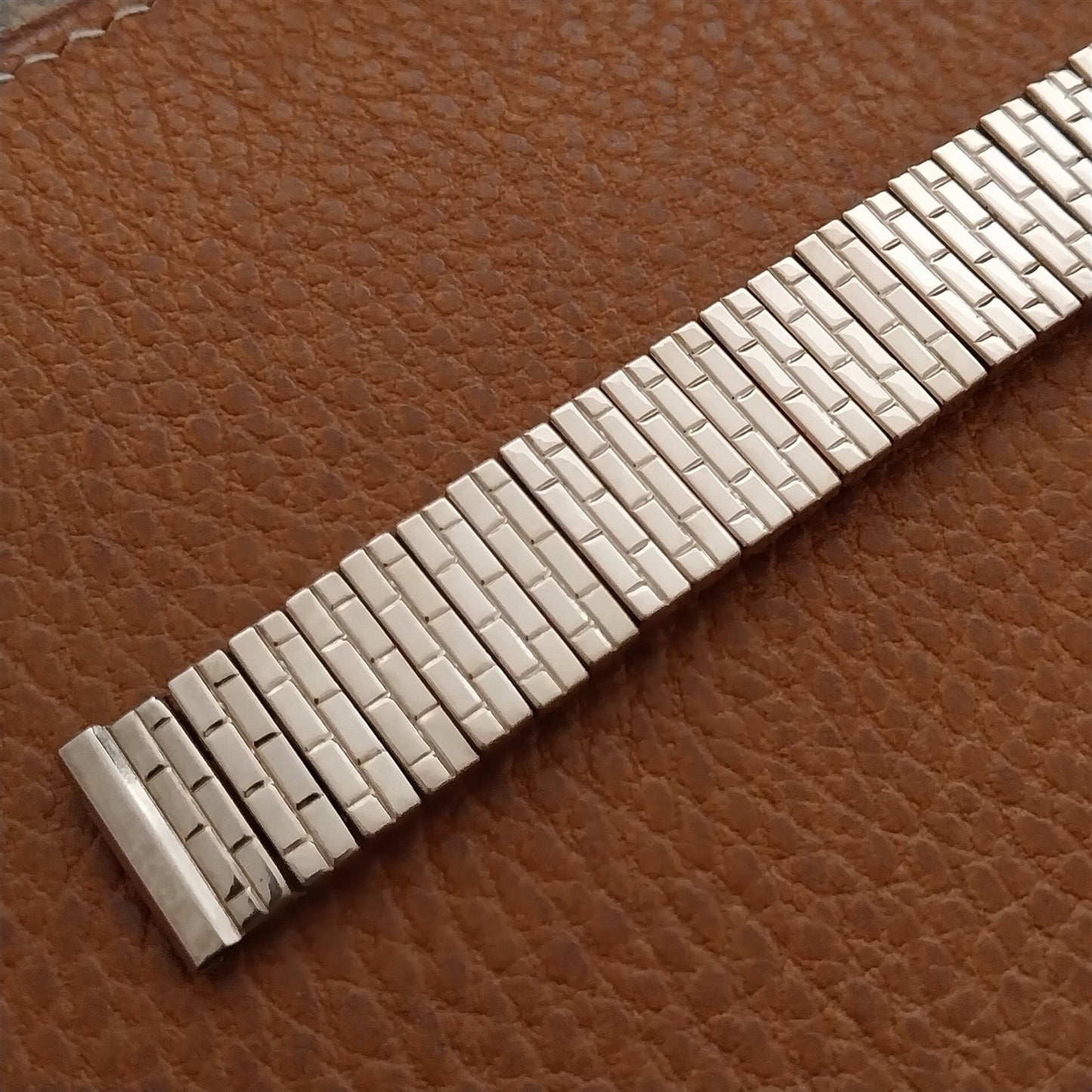 5/8" 1940s 10k Rose Gold Filled Classique Unused Vintage Watch Band