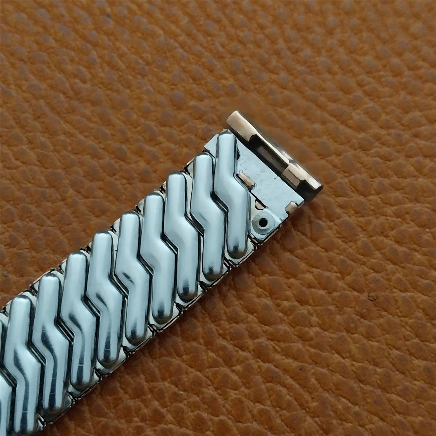 5/8" 1940s 10k Rose Gold Filled Classique Unused Vintage Watch Band