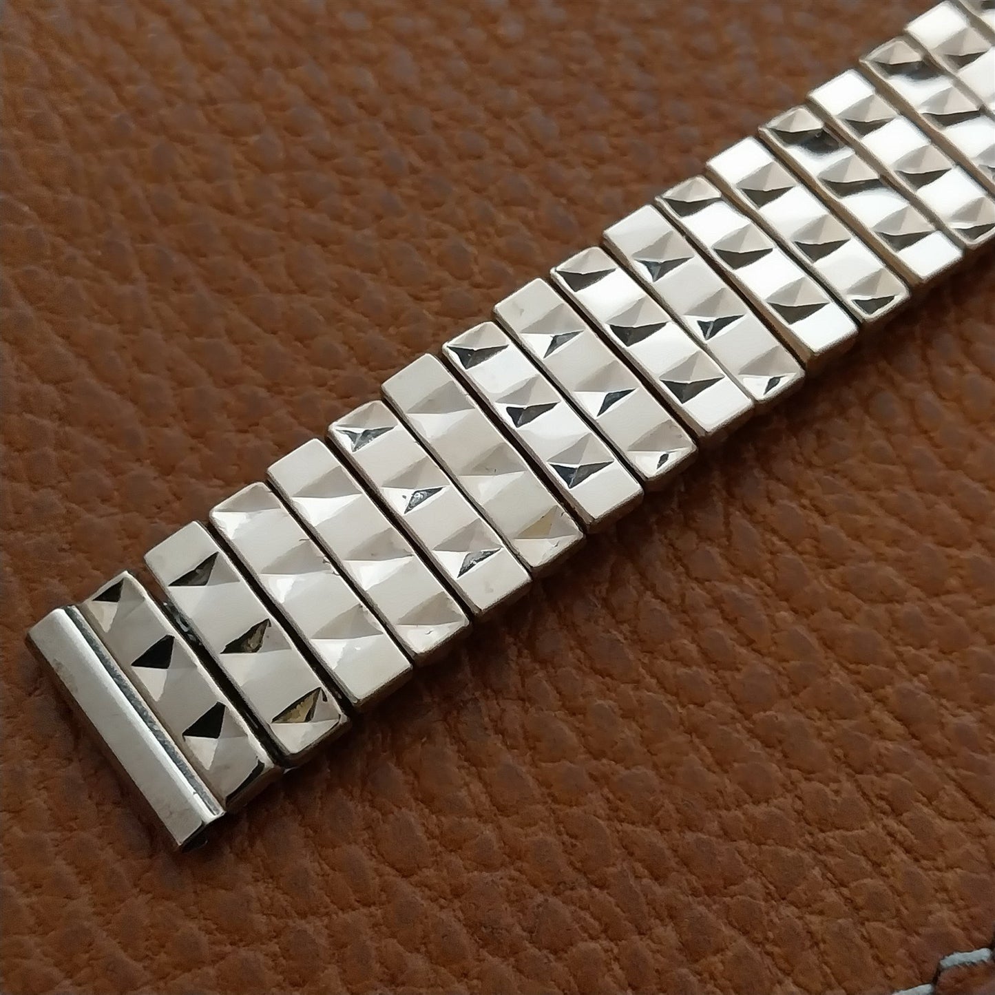 5/8" 1940s 10k Rose Gold Filled Classique Unused Vintage Watch Band