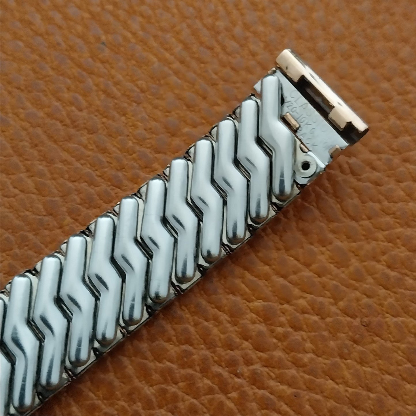 5/8" 1940s 10k Rose Gold Filled Classique Unused Vintage Watch Band