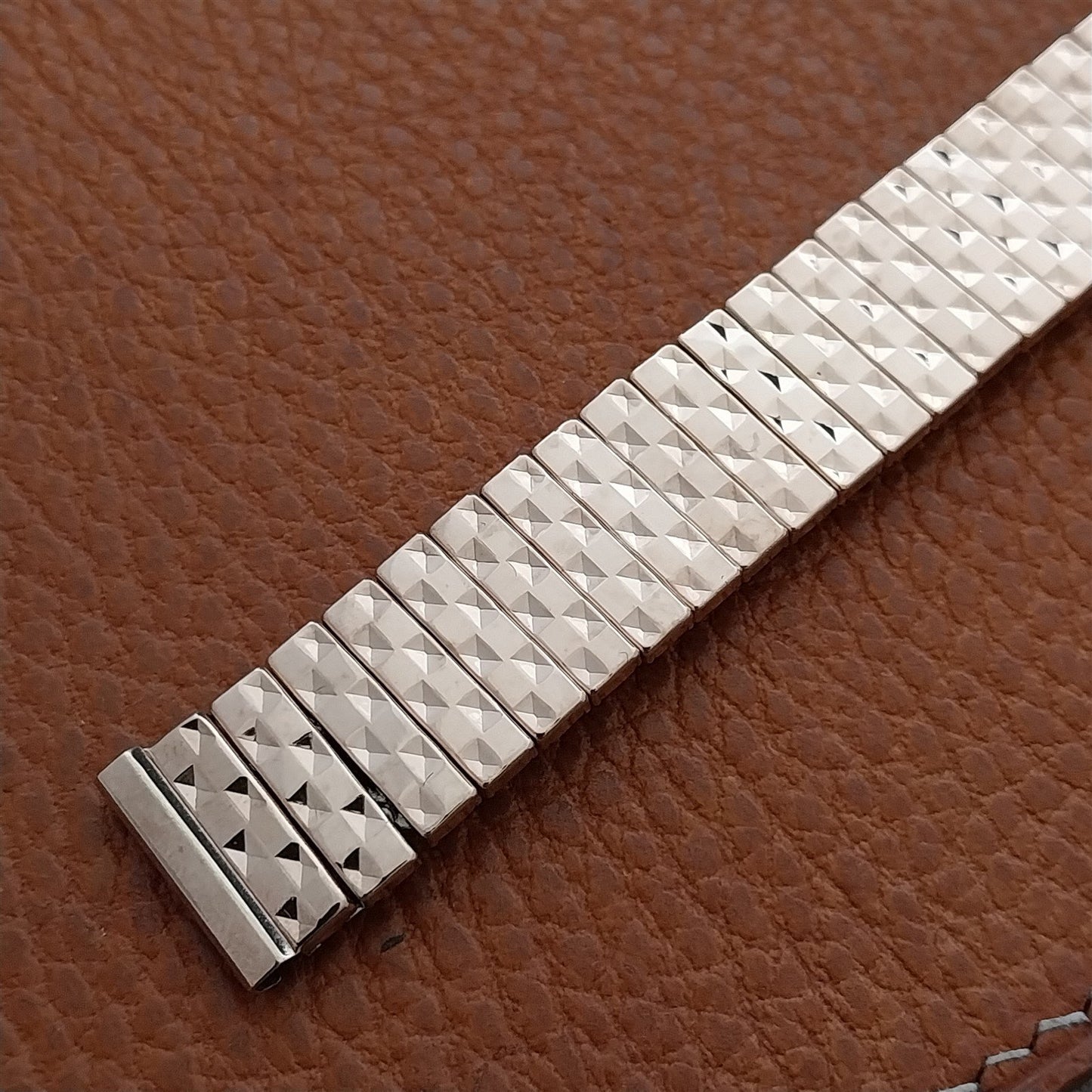 5/8" 1940s 10k Rose Gold Filled Classique Unused Vintage Watch Band
